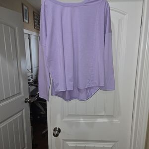 Target (All In Motion) Light Purple Long Sleeve Top Size XXL NWT